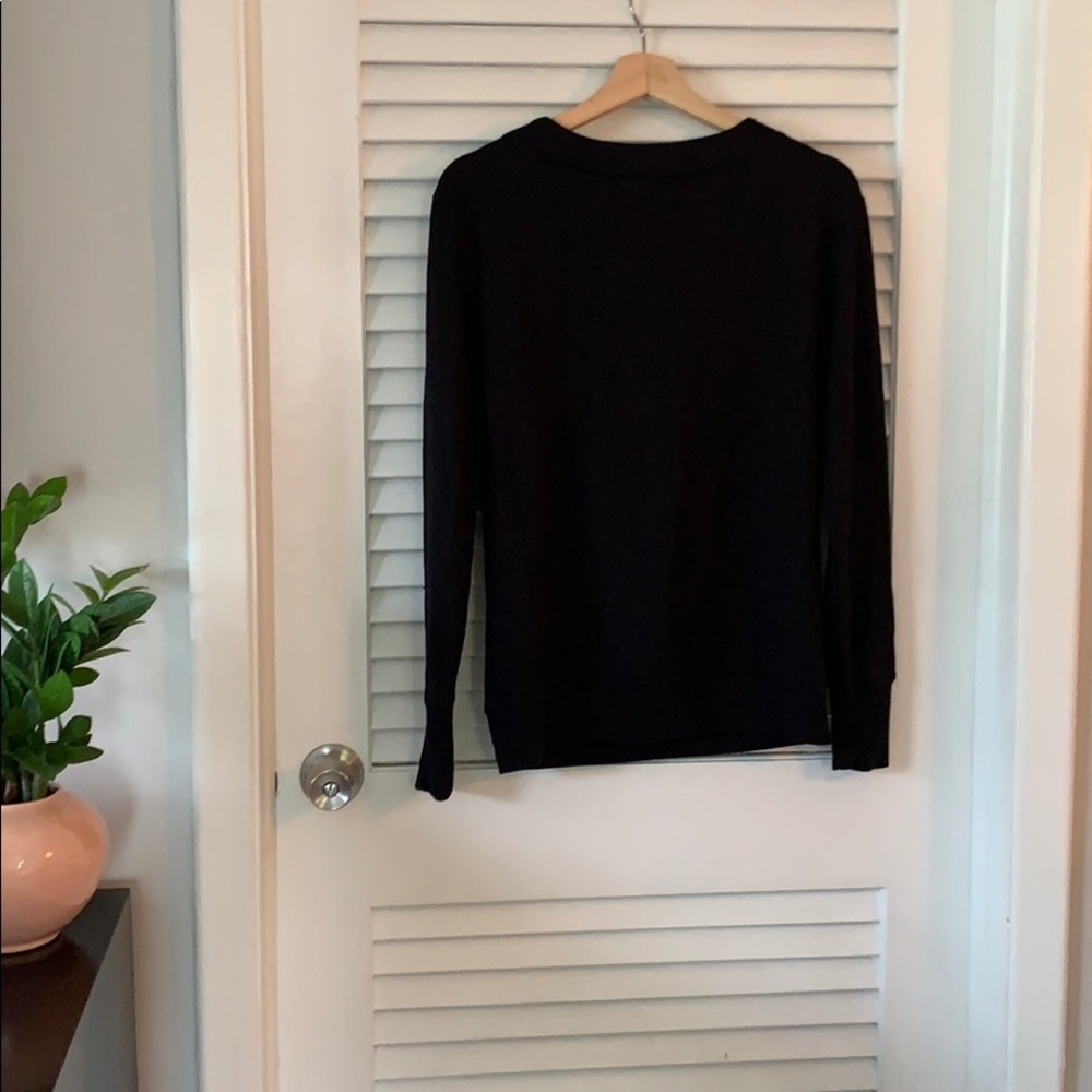Athleta Studio Boatneck ZIP Sweatshirt - Picture 6 of 8